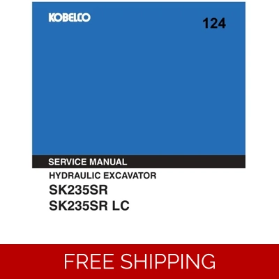 KOBELCO SK235SR, SK235SRLC SERVICE WORKSHOP MANUAL